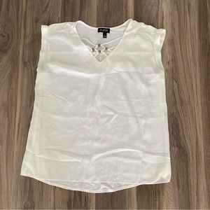 A. BYER—All White Blouse